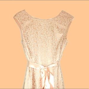 Lacy Beaded Tea Party Dress
